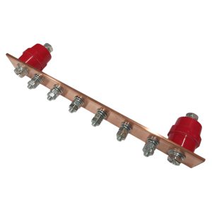 Шина ГЗШ 240х30х3, 6м6, 1-ряд, медная, 2-SM35