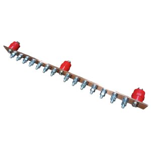 Шина ГЗШ 510х30х4, 14м8, 1-ряд, медная, 3-SM35