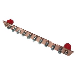 Шина ГЗШ 360х40х4, 10м8, 1-ряд, медная, 2-SM35