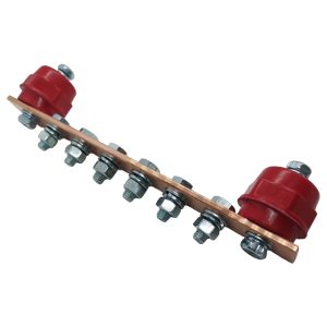 Шина ГЗШ 170х25х3, 6м6, 1-ряд, медная, 2-SM30
